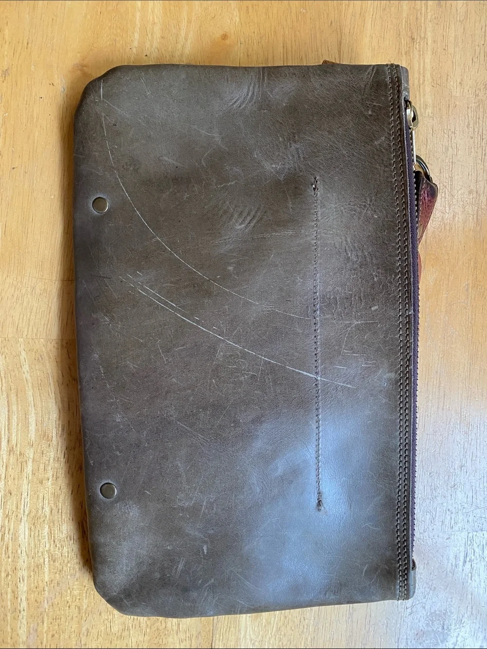 Coastal Hillbilly Leather Goods this gray